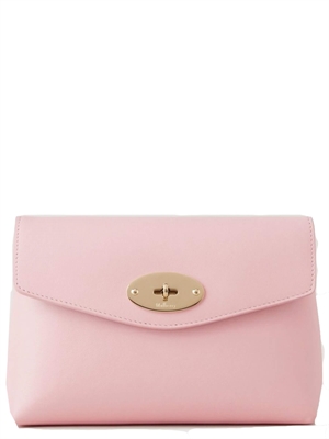 Mulberry Darley Cosmetic Pouch Powder Rose Micro Classic Grain